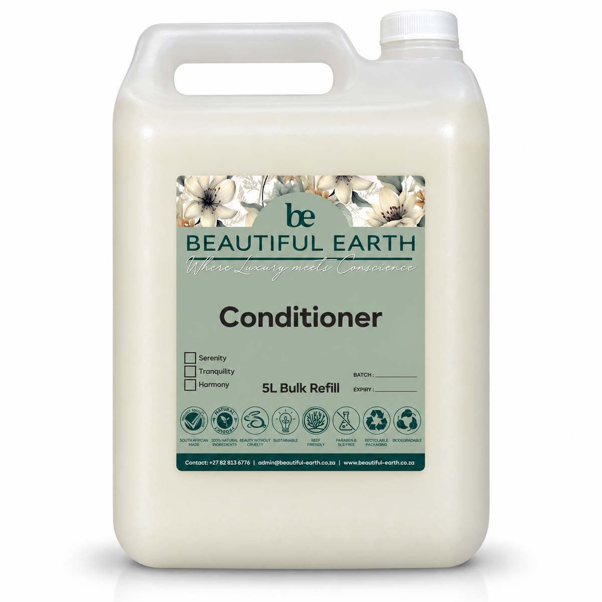 Beautiful Earth Conditioner - Serenity, 5ℓ - 1 unit natural natural conditioner