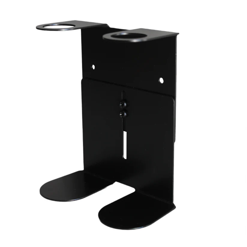 Beautiful Earth Matte Black Adjustable Lockable Caddy - Two Bottle Holder natural hospitality guest amenity