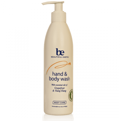 Beautiful Earth Hand & Body Wash with Grapefruit & Ylang - Ylang - 250ml natural body wash
