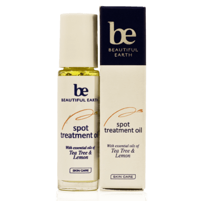 Beautiful Earth Spot Treatment Oil with Tea Tree & Lemon - 10ml natural natural spot treatment oil