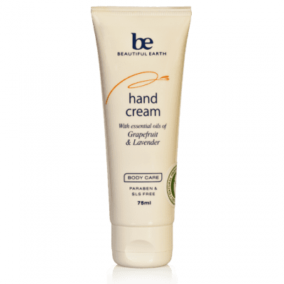 Beautiful Earth Hand Cream with Grapefruit & Lavender - 75ml natural hand cream