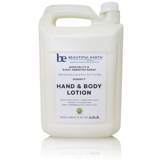 Beautiful Earth Hand & Body Lotion - Tranquility, 5ℓ natural body lotion