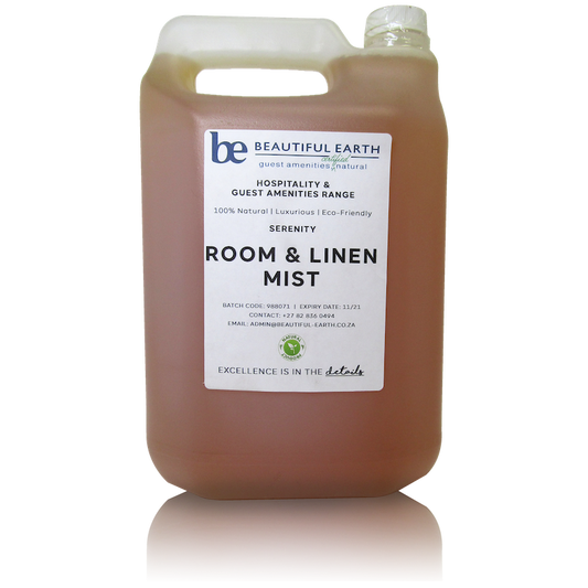Beautiful Earth Room & Linen Mist - Grapefruit and Neroli, 5L natural natural room and linen spray