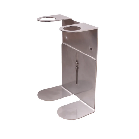 Beautiful Earth Stainless Steel Adjustable Lockable Caddy - Two Bottle Holder natural hospitality guest amenity