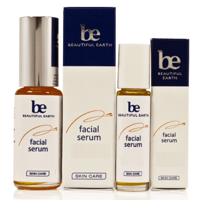Beautiful Earth Facial Serum with Frankincense & Geranium - 30ml natural facial serum