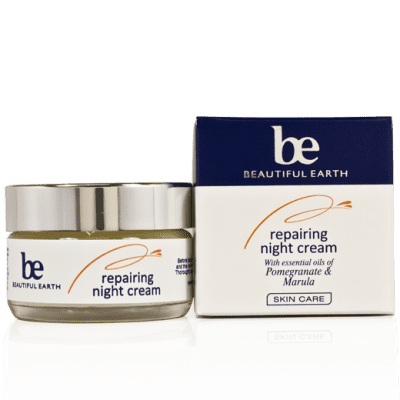 Beautiful Earth Repairing Night Cream with Pomegranate & Marula - 50ml natural night cream