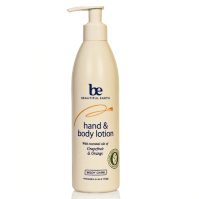 Beautiful Earth Hand & Body Lotion with Grapefruit & Orange - 250ml natural body lotion