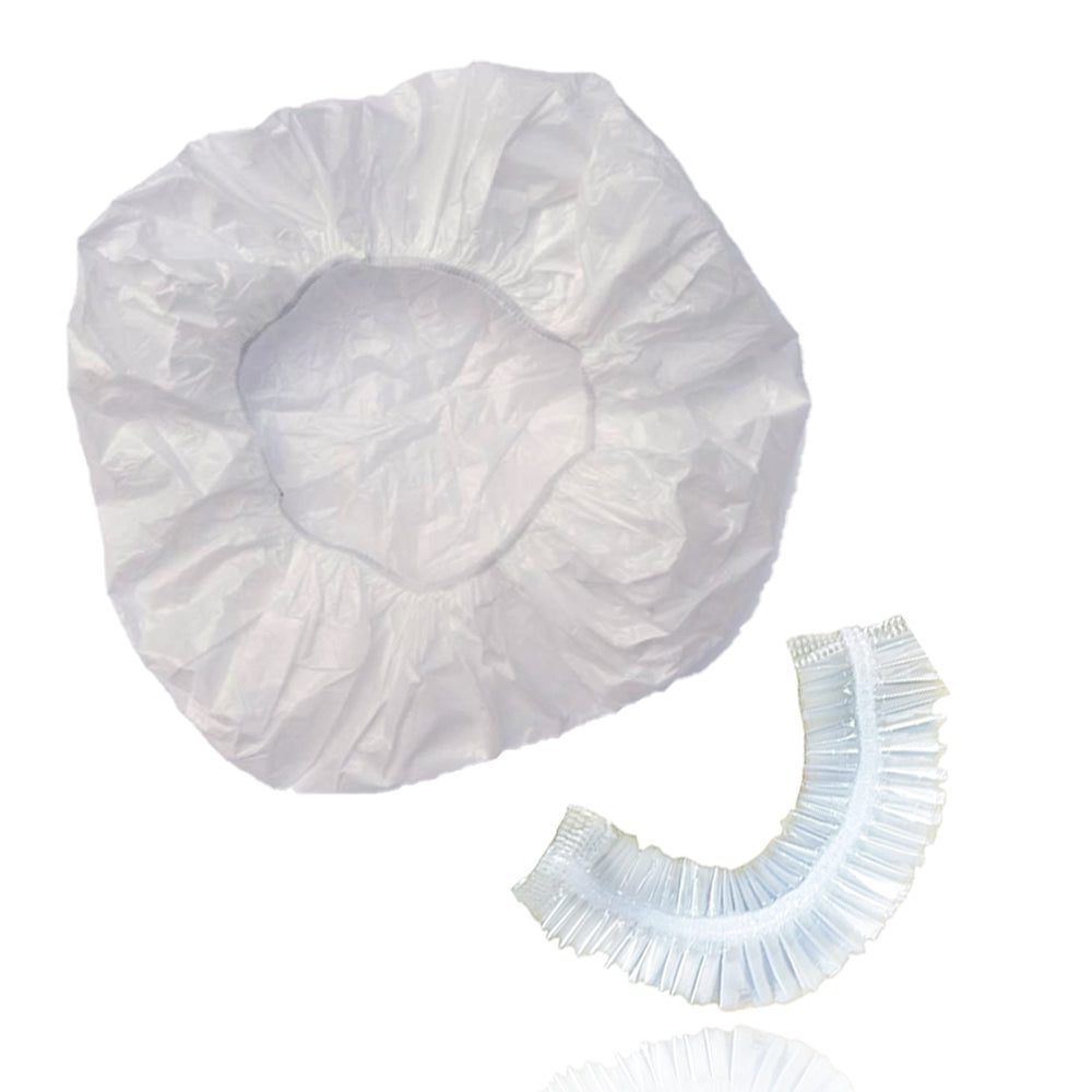 Beautiful Earth Plastic Shower Cap - 10 units per pack natural hospitality guest amenity
