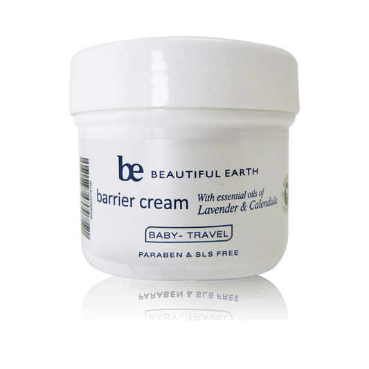 Beautiful Earth Baby Barrier Cream with Lavender & Calendula - Travel Size 125ml natural natural personal care product