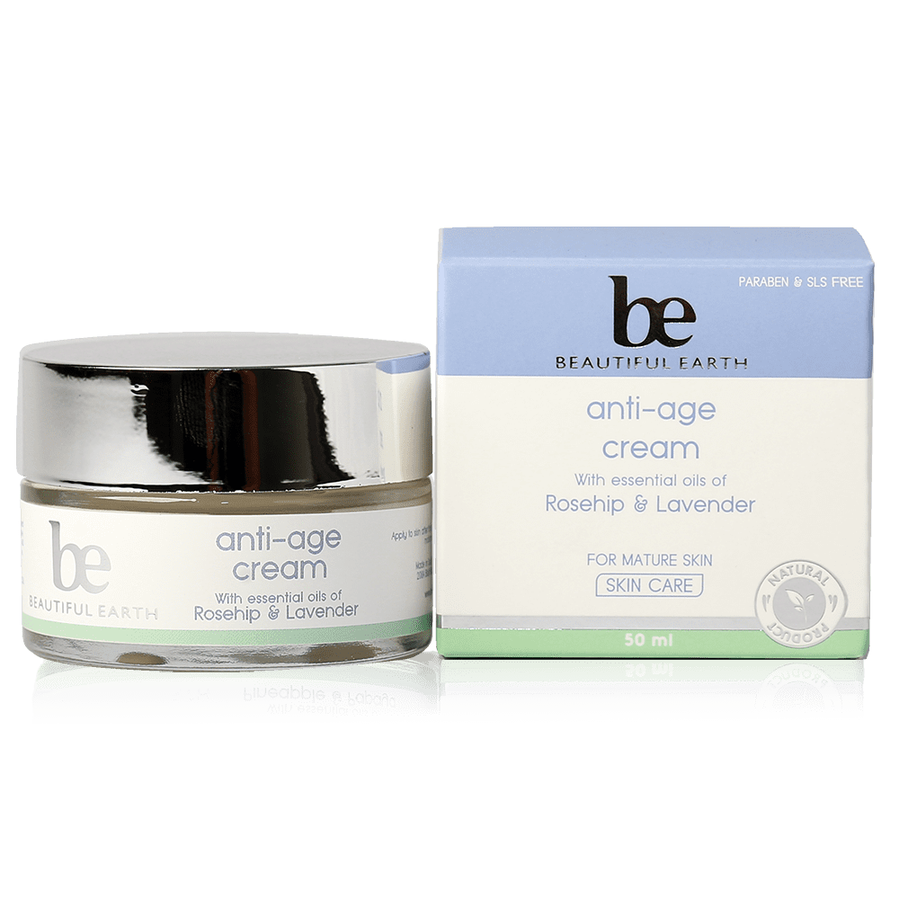 Beautiful Earth Anti - Age Cream - 50ml natural face cream