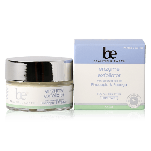 Beautiful Earth Enzyme Exfoliator - 50ml natural face exfoliator