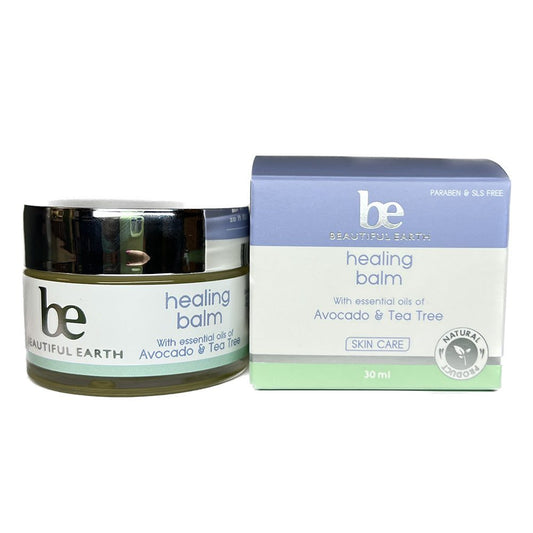 Beautiful Earth Healing Balm with Avocado & Tea Tree - 30ml natural multi-purpose balm